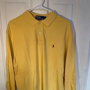 Men’s long sleeve polo